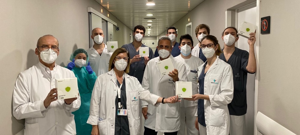 SECARTYS dona 1500 mascarillas al Hospital Universitario Dexeus