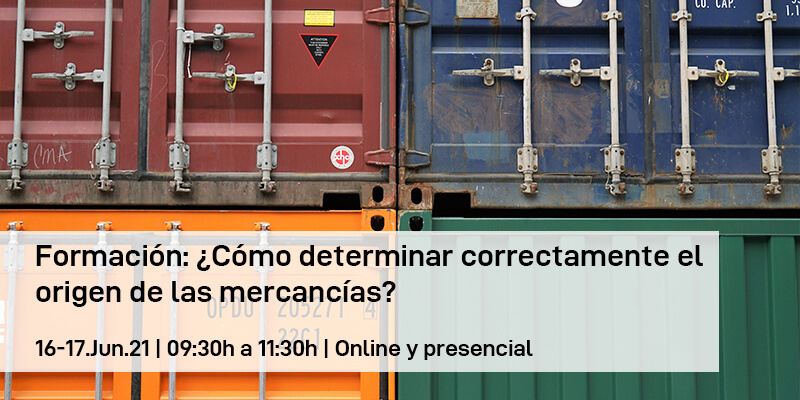 Formación: ¿Cómo determinar correctamente el origen de las mercancías?