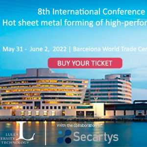 Congreso CHS2 2022 - Hot sheet metal forming of high-performance steel