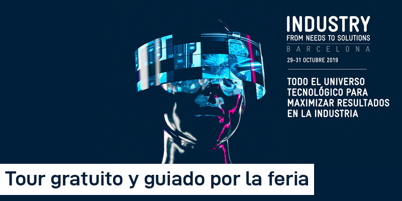 Tour gratuito y guiado por la feria INDUSTRY