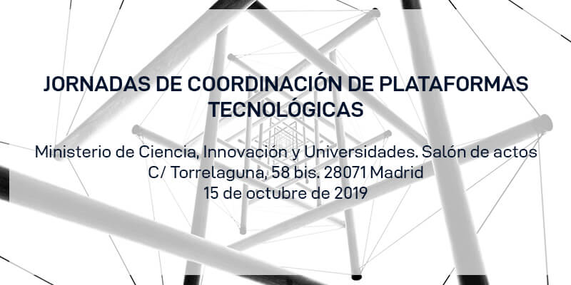 Jornadas de coordinación de Plataformas Tecnológicas