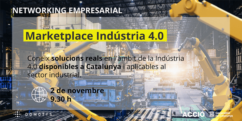 Marketplace de soluciones Industria 4.0 - 02/11/2020