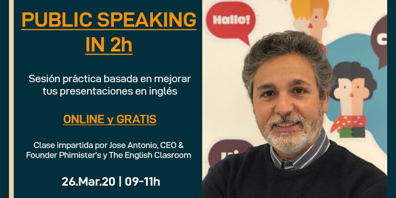 Public speaking in 2h (Gratis) | Online