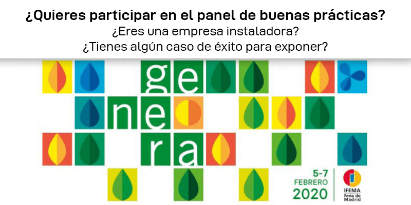 Panel de buenas prácticas Genera 2020: ¡Participa!