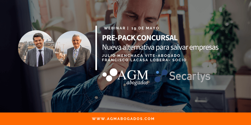 Webinar: Pre-pack concursal: nueva alternativa para salvar empresas