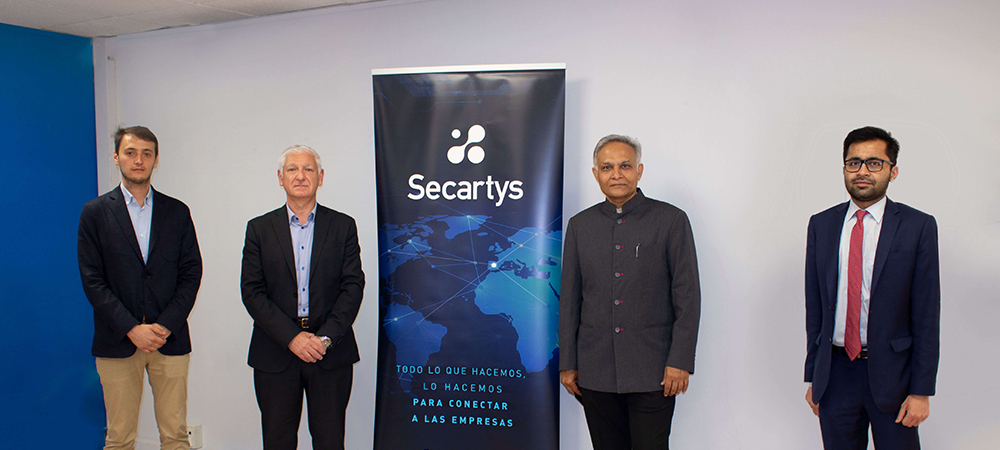 Secartys da los primeros pasos para iniciar una colaboración activa con la Embajada india