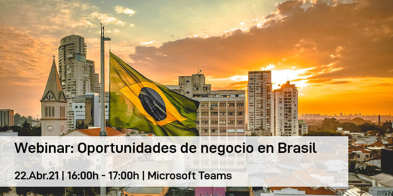 Webinar: Oportunidades de negocio en Brasil